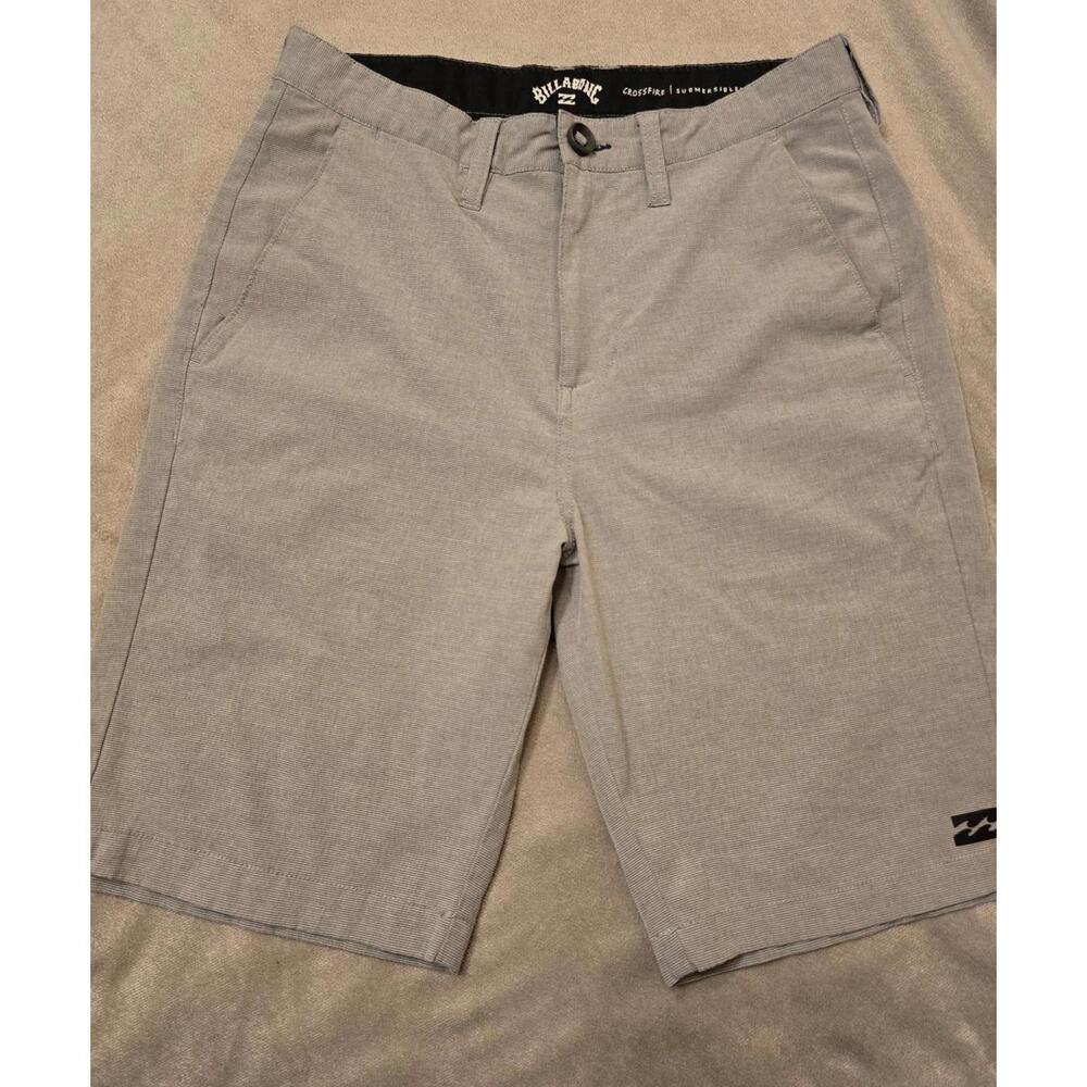 Billabong Men’s Crossfire Subermersible Grey Shorts (28)